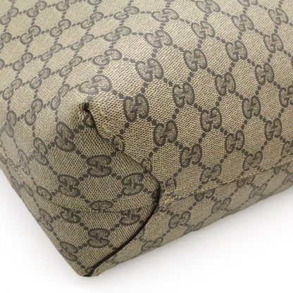 Gucci GG Supreme Reversible Tote Bag Shoulder Tote Semi Shoulder PVC Leather