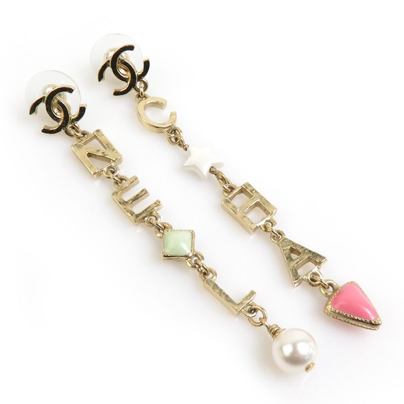 Chanel Earrings Coco Mark