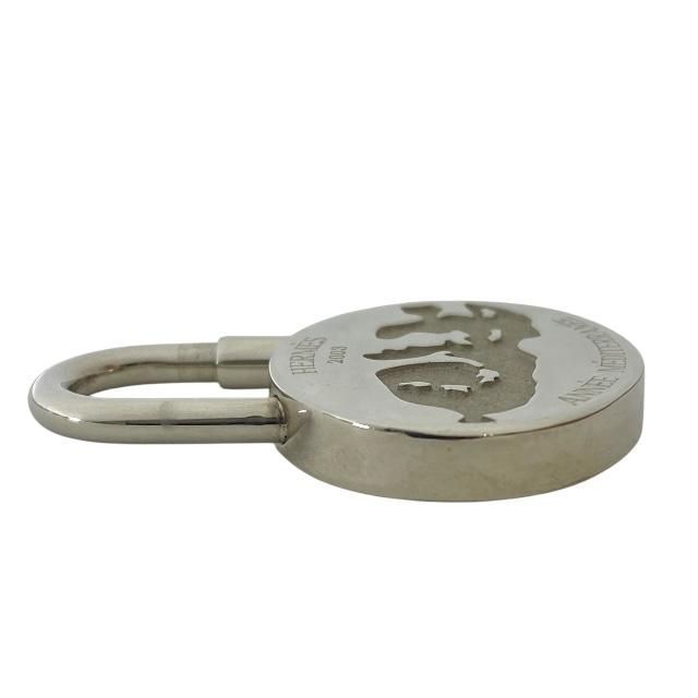 Hermes Cadenas Mediterranean 2003 Annee Mediterranee Padlock Charm Small Logo