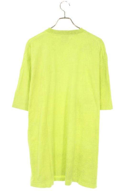 Balenciaga 651795 Tnvl1 Destroyed Logo Print T-shirt Men's S