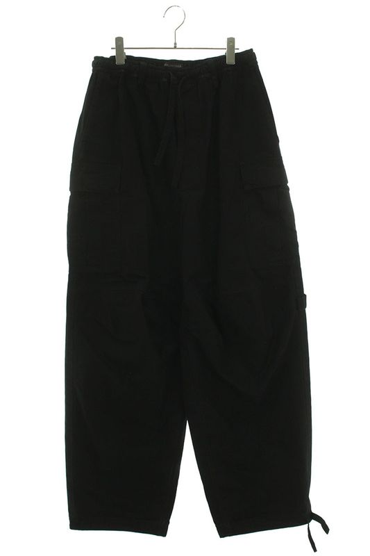 Balenciaga 698940 Tkp27 Drawstring Cotton Cargo Long Pants Men 44