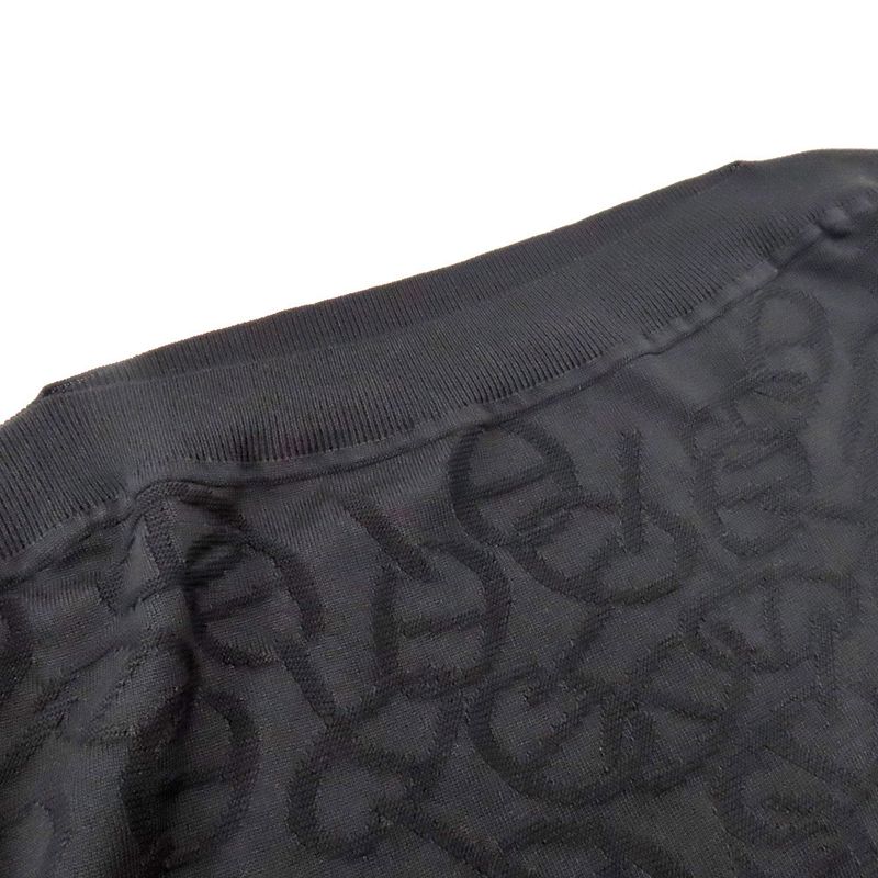 Hermes Knit Dress Twill Laine 4e2530dc 34 Size Black Chaine D'ancre