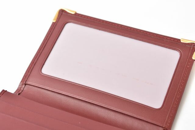 Cartier Card Case Business Card Holder Pass Case Cartier Must De Cartier