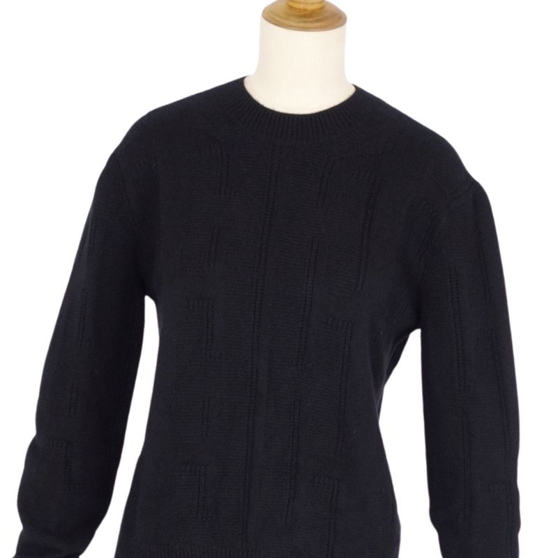 Hermes Knit 20AW Sweater H Logo Wool Tote