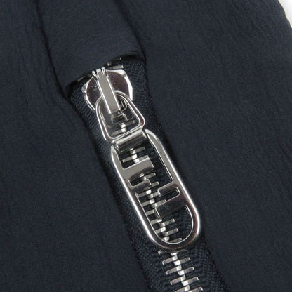 Fendi 2022 Fb0825 FF Logo Hardware Easy Pants Tapered Pants Navy 46 Made In