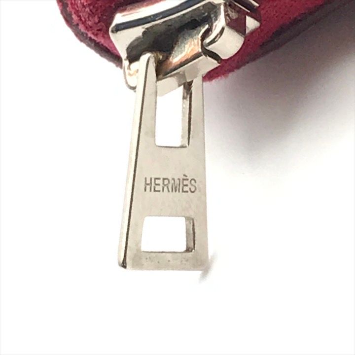 Hermes Azap Long Silk in Epsom Shikaku Rouge Wallet