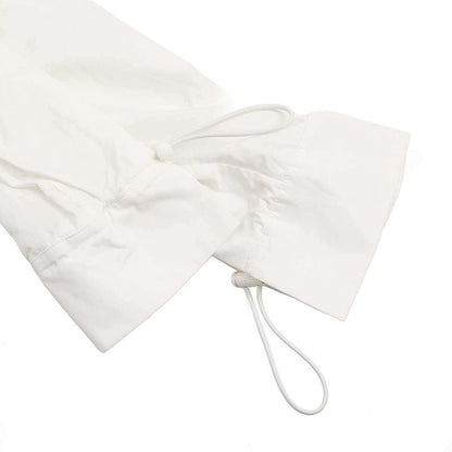 Fendi 23ss Ff Pocket Cropped Blouse Shirt Fs7477 Aflk White 40