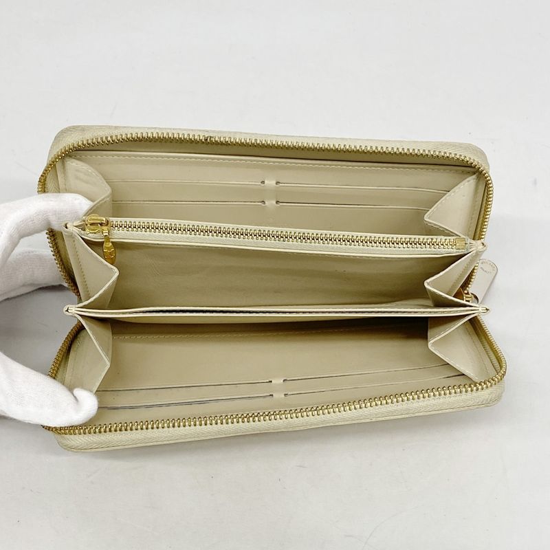 Louis Vuitton Long Wallet Vernis Zippy Wallet M91459 Bronze Colailles Ladies