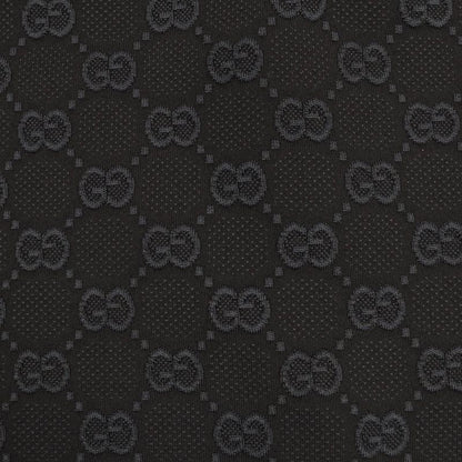 Gucci 747361 GG Viscose Cles Loop Skirt Black XS Hanger Genuine