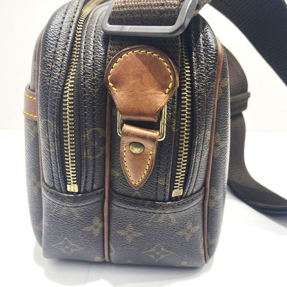 Louis Vuitton Monogram Reporter PM M45254 Shoulder Bag Crossbody Preowned 005428