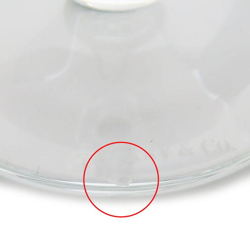 Tiffany & Co Glasses Swing Wine Crystal Clear Pair Of Wine Glasses Stylish