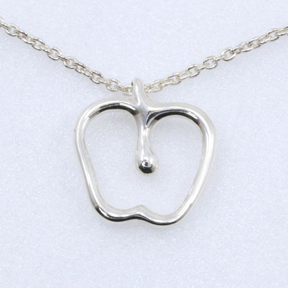 Tiffany & Co Apple Elsa Peretti 925 Silver Ladies 3.8g Necklace