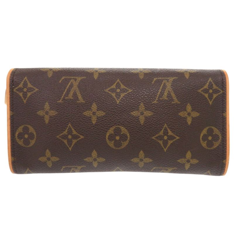 Louis Vuitton Pochette Twin PM Monogram M51854 Brown Shoulder Bag LV 1056 Louis