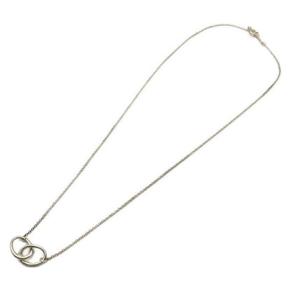 Tiffany & Co Necklace Double Loop Silver
