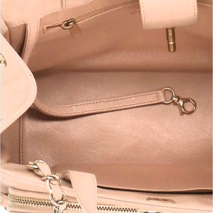 Chanel Affinity A93750 Caviar Skin 2WAY Handbag Women