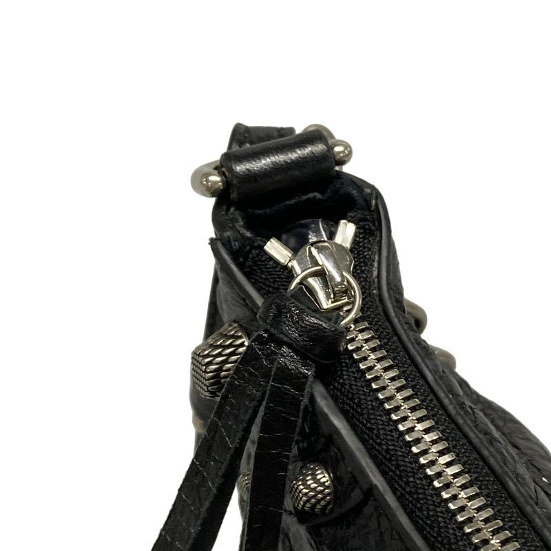 Balenciaga Shoulder Bag Le Cagor 695814 Black Chain Shoulder/mini Bag Lambskin