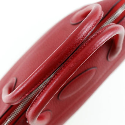 Hermes Bolide 31 Taurillon Clemence Rouge Vif □Q Ladies Handbag