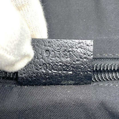 Gucci 92551 Shoulder Bag GG Canvas Black Ladies Men Fashion Vintage Gift