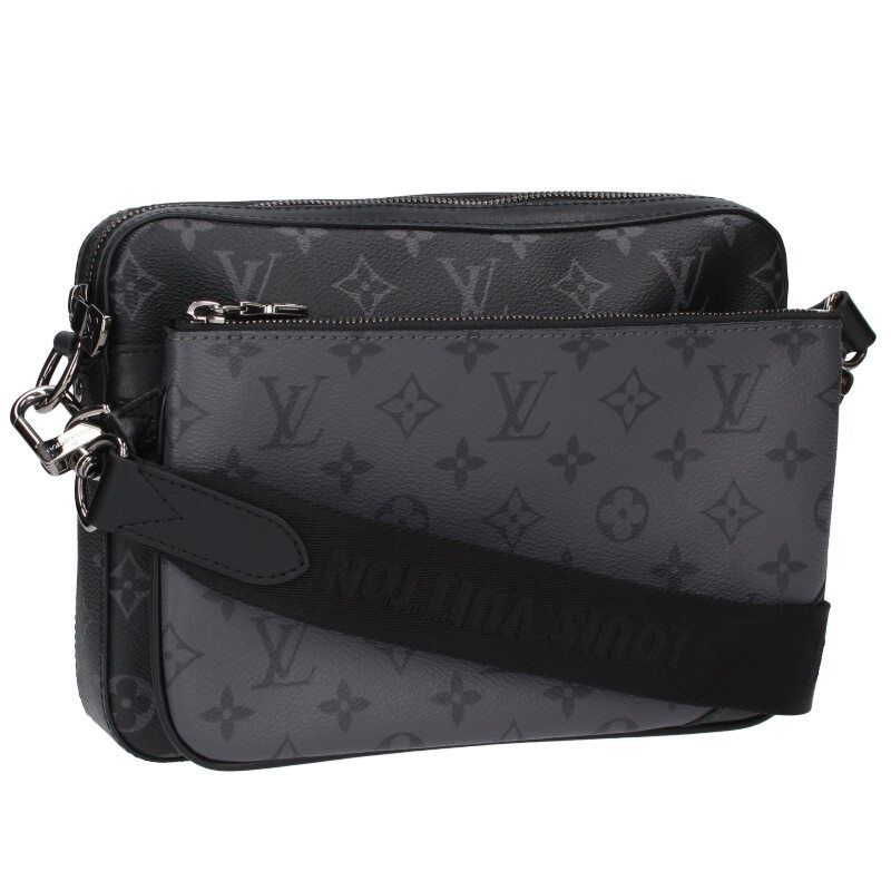 Louis Vuitton M69443 Trio Messenger Monogram Eclipse Scuff Zar Shoulder Bag
