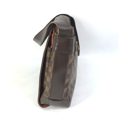 Louis Vuitton Shoulder Bag Bastille M45258 Damier Canvas Ebène Brown