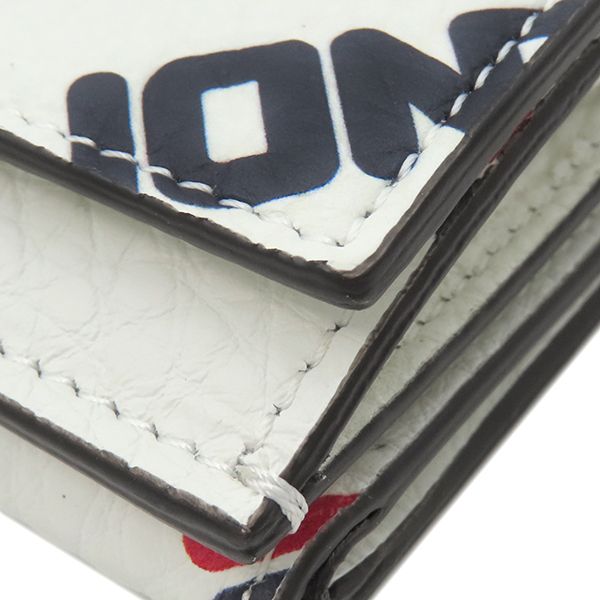 Fendi Trifold Wallet Fendi Roma Compact Wallet Leather White Gold Hardware Mini