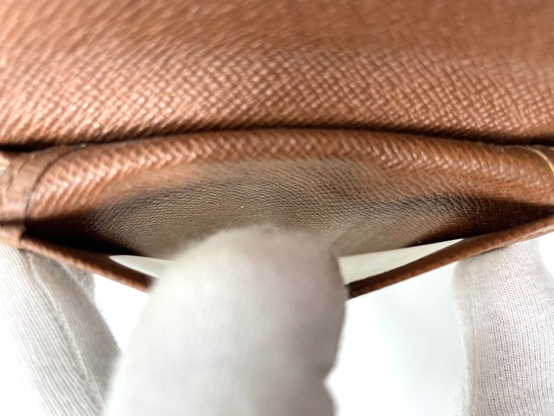 Louis Vuitton Monogram Portefeuille Florin Fold Wallet Pass Case M60026 Brown