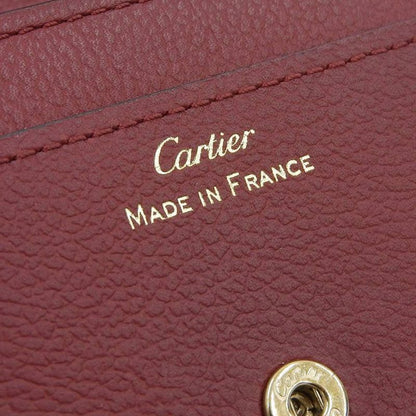 Cartier Current Saleitem C De Cartier Leather Bifold Wallet With Box