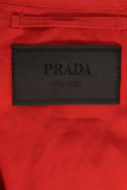 Prada Sgc499 Triangle Plate Multi-pocket Vest Men's S