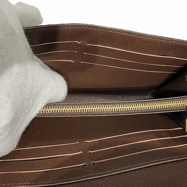 Louis Vuitton Damier Portefeuille Sarah N63209 Long Wallet Unisex