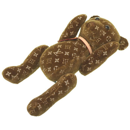 Louis Vuitton Monogram Doudou Teddy Bear Limited Edition 2021 Gi0739 Velour