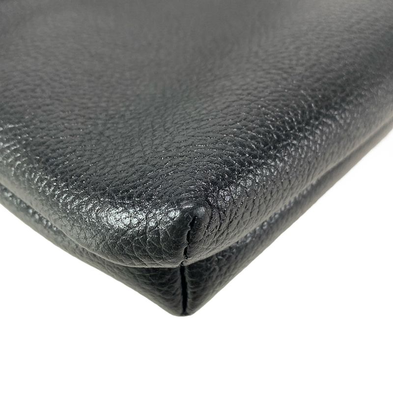 Balenciaga Shoulder Bag - 673169 Black Detachable Strap Leather