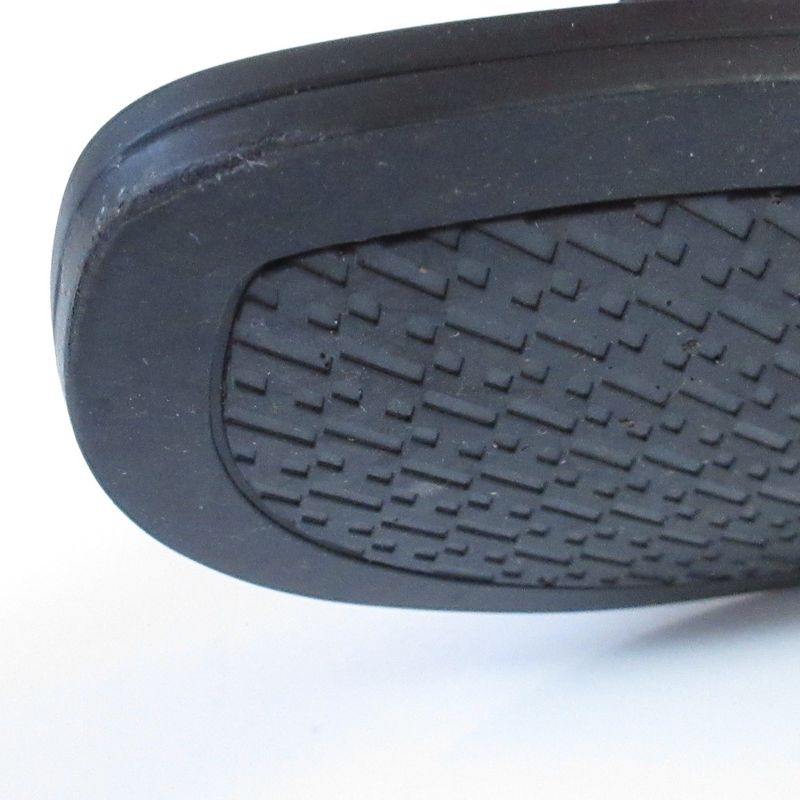 Hermes Egerie Chaine D'ancre Rubber Sandals Size 37 Equivalent to 23.5cm