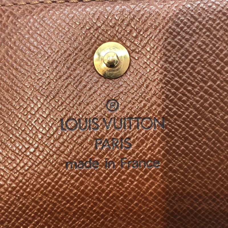 Louis Vuitton Monogram Portefeuille Elise M61654 Trifold Wallet Preowned 005377