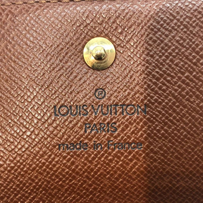 Louis Vuitton Monogram Portefeuille Elise M61654 Trifold Wallet Preowned 005377