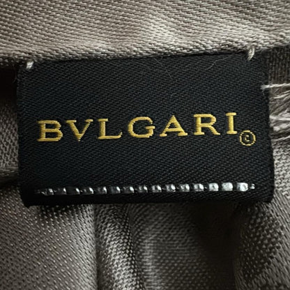 Bvlgari Stole (shawl) - Grey-beige Logomania Silk