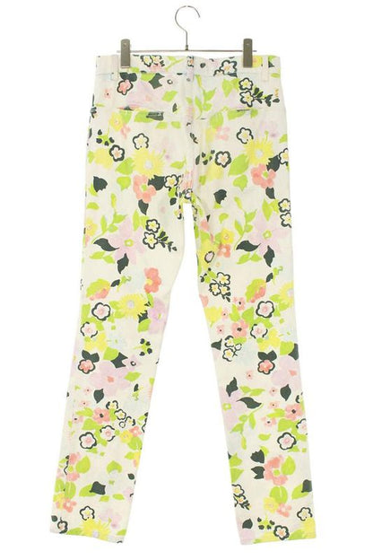 Yves Saint Laurent Flower Long Pants Men's