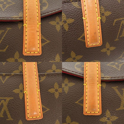 Louis Vuitton Sonatine Monogram M51902 Brown Handbag LV 1089 Louis Vuitton