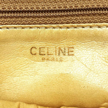 Celine Crossbody Shoulder Bag Vintage Beige Pvc/leather Ladies High Brand