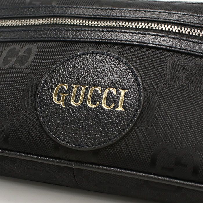 Gucci Belt Bag Off The Grid 631341 Body Bag GG Nylon Leather Men's