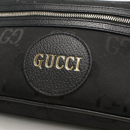 Gucci Belt Bag Off The Grid 631341 Body Bag GG Nylon Leather Men's