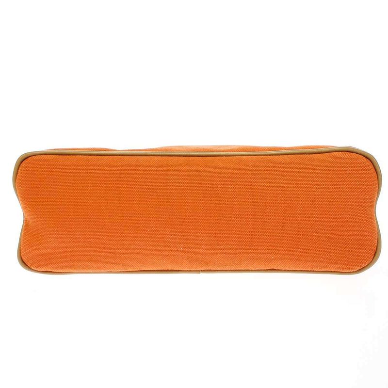 Hermes Bolide Pouch MM Bolide Canvas Pouch Orange