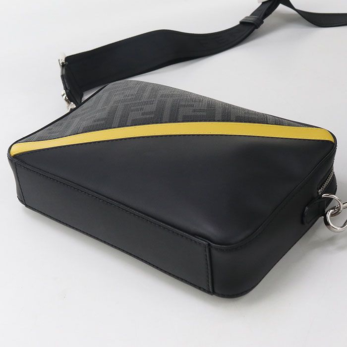 Fendi Camera Case Diagonal 7m0286 ALKA F0r2a Crossbody Shoulder Bag PVC Leather