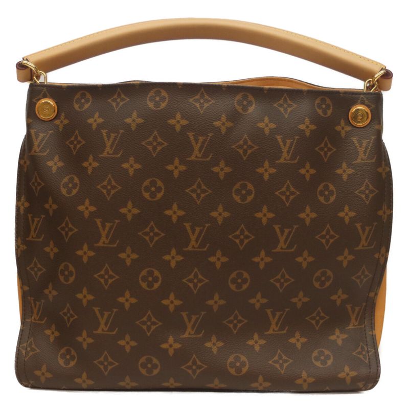 Louis Vuitton 16 Years M41621 Monogram Gaia One Shoulder Bag Tote Bag Brown