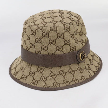 Gucci Fedora Hat GG Canvas 576587 Hat Unisex
