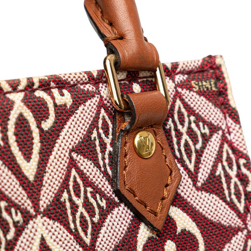 Louis Vuitton Monogram Jacquard Petite Sac Pla Handbag Shoulder Bag 2WAY M69846