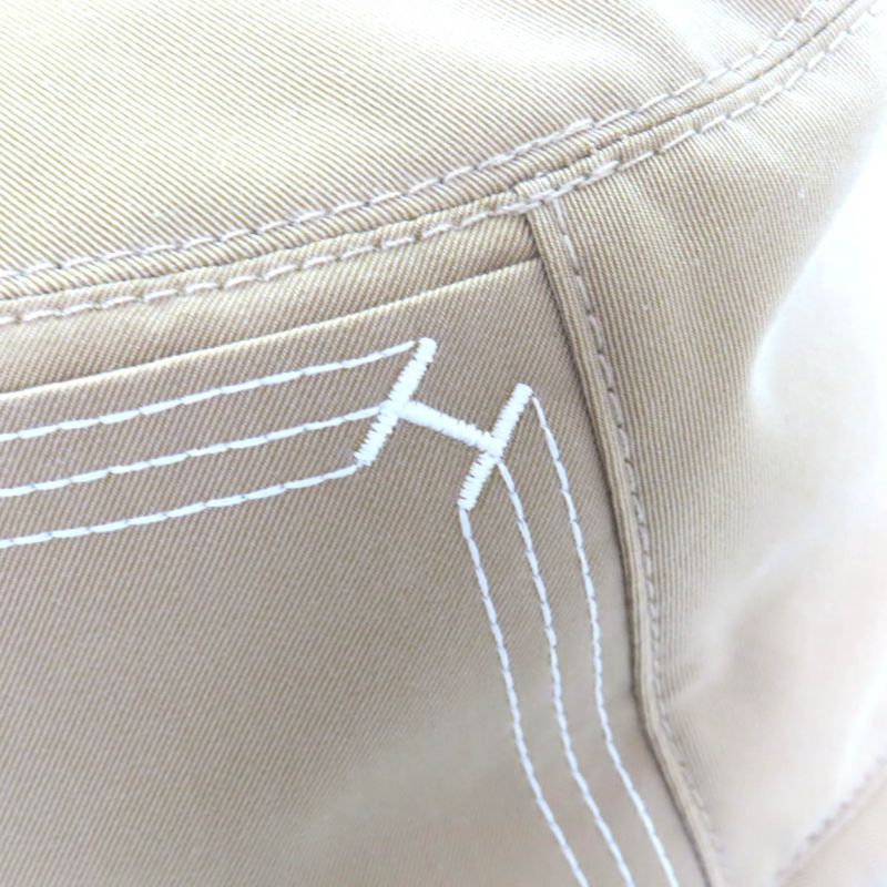 Hermes Fred Stitch Fred Stitch 100% Linen Lining Beige Trench Purchased March