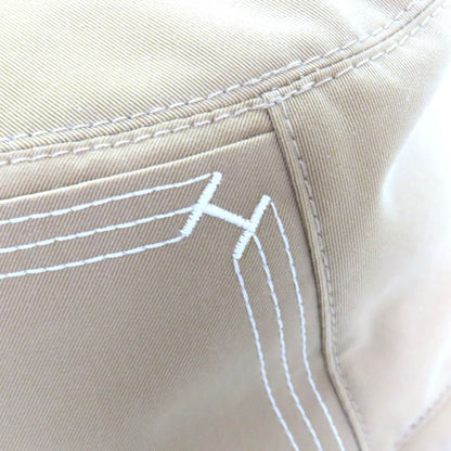 Hermes Fred Stitch Fred Stitch 100% Linen Lining Beige Trench Purchased March