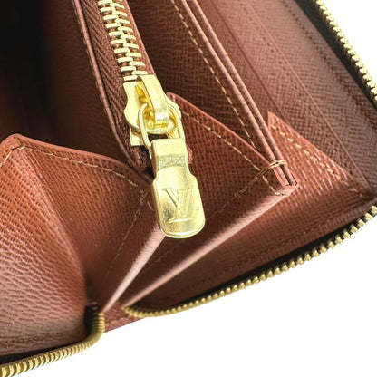 Louis Vuitton M42616 Monogram Round Zipper Zippy Wallet Long Wallet Louis
