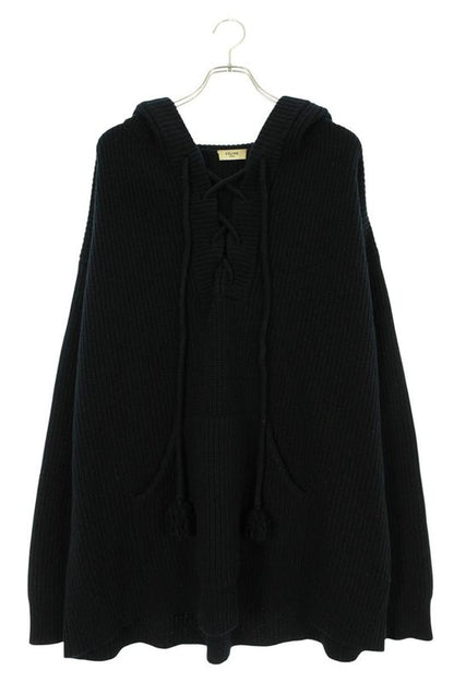 Celine 2a53w489q Artiest Baja Jacquard Knit Hoodie Men's L