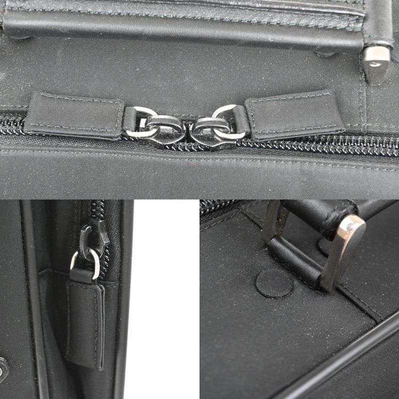 Prada Business Bag Shoulder Handbag Tessuto 2WAY Black 83ka991